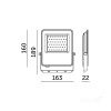 Naświetlacz LED ULSAN 50W 4000K IP65 Kobi Pro