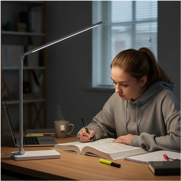 Lampka biurkowa NOBLITE Q 7W CCT biała LED2B