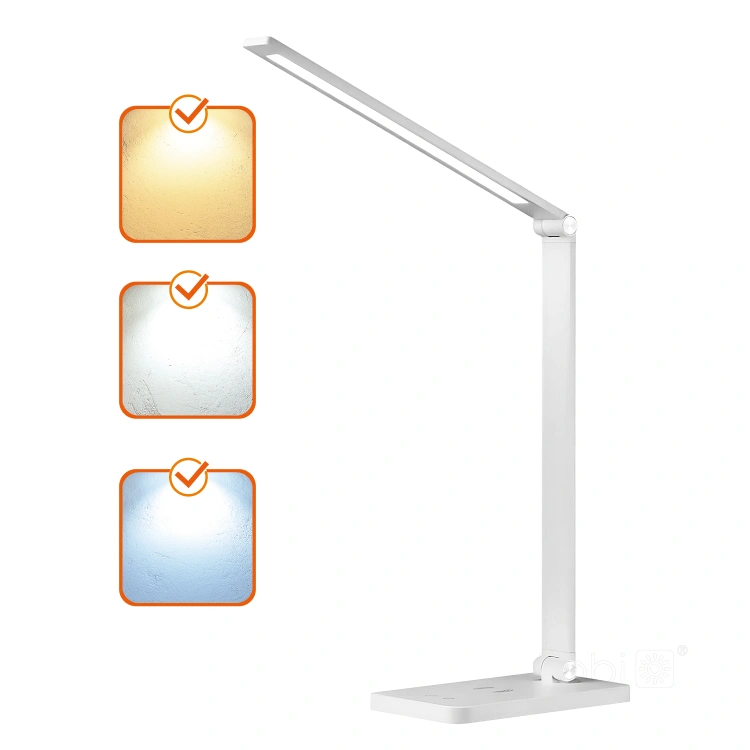 Lampka biurkowa NOBLITE Q 7W CCT biała LED2B
