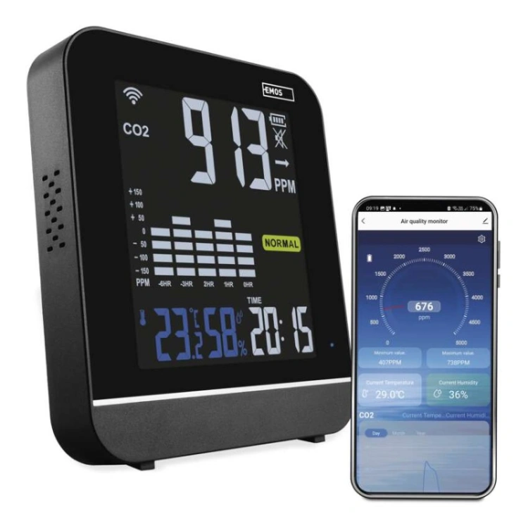 GoSmart Monitor jakości powietrza E30300 z WiFi