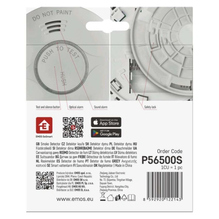 GoSmart Detektor dymu TS380C-HW z WiFi