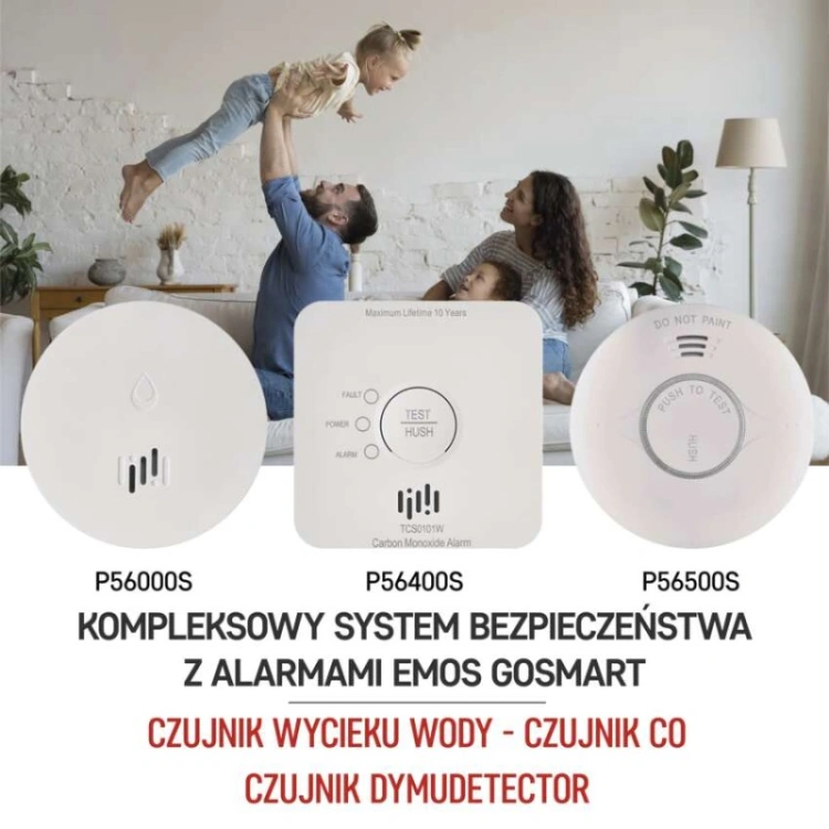 GoSmart Detektor dymu TS380C-HW z WiFi