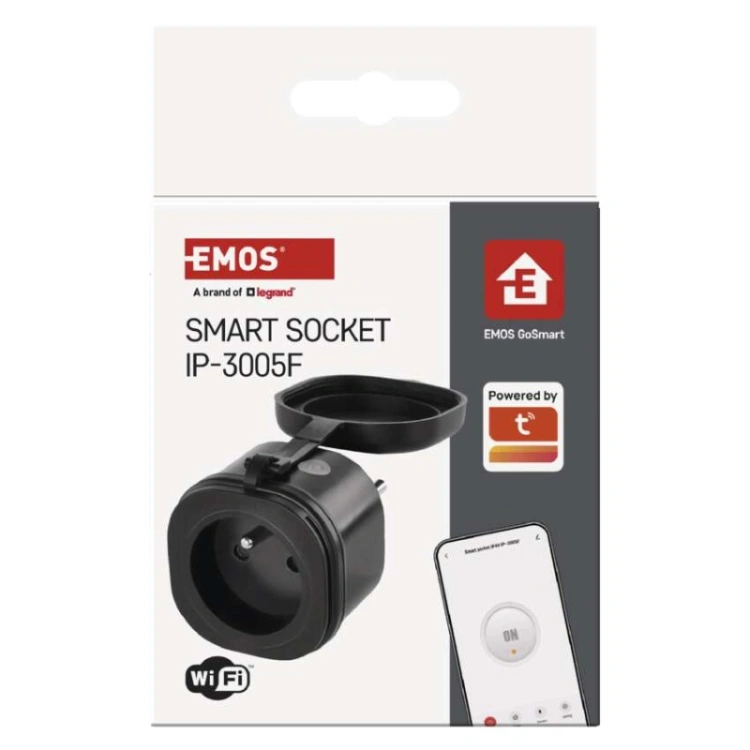Gniazdo WiFi GoSmart IP44 IP-3005F