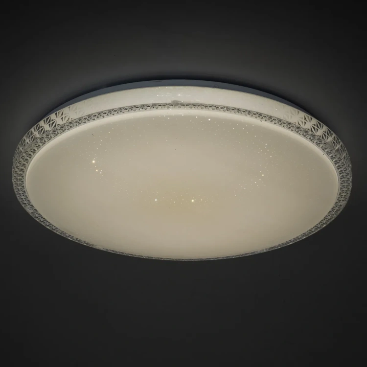 Biały plafon Kanlux LUMKO LED 38W Ø480mm