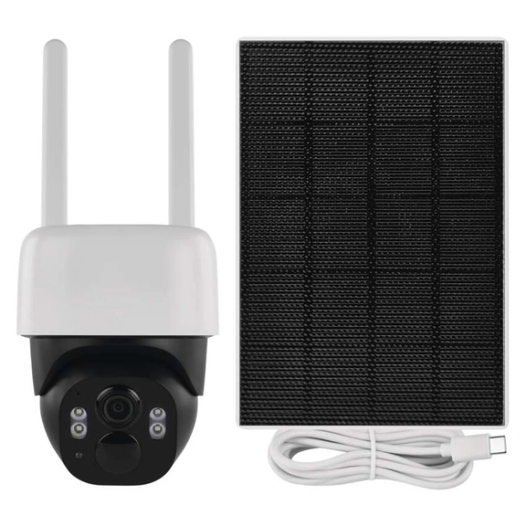 GoSmart Kamera zewnętrzna IP-1200 WASP z WiFi, akumulatorem i panelem solarnym