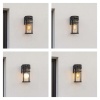GoSmart Zewnętrzna kamera obrotowa IP-1300 LANTERN z WiFi i lampą, czarna