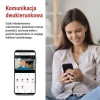 GoSmart Zewnętrzna kamera obrotowa IP-1300 LANTERN z WiFi i lampą, czarna