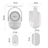 Alarm GoSmart IP‑126L GUARDIAN z czujnikiem ruchu, 6× czujników drzwi/okien, WiFi