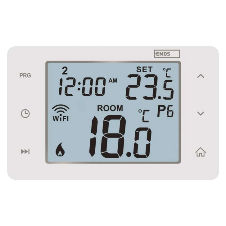 Inteligentny termostat pokojowy, przewodowy, GoSmart z WiFi, P56201