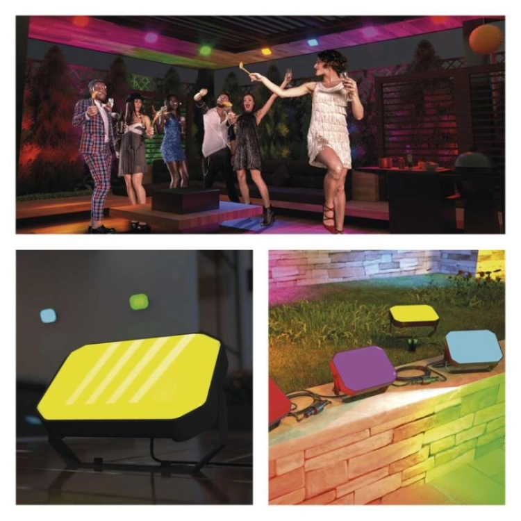 GoSmart Naświetlacz LED RGB IC + CCT, IP65, zestaw rozszerzający 1 szt., WiFi