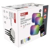GoSmart Naświetlacze LED RGB IC + CCT, IP65, zestaw startowy 3 szt., WiFi