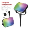 GoSmart Naświetlacze LED RGB IC + CCT, IP65, zestaw startowy 3 szt., WiFi