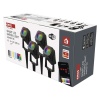 GoSmart Oświetlenie punktowe LED RGB IC + CCT, IP65, zestaw startowy 4 szt., WiFi