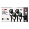 GoSmart Oświetlenie punktowe LED RGB IC + CCT, IP65, zestaw startowy 4 szt., WiFi