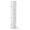 GoSmart Przedłużacz 2 m / 4 gniazda / z wyłącznikiem / z USB / biało-czarny / PVC / 1,5mm2
