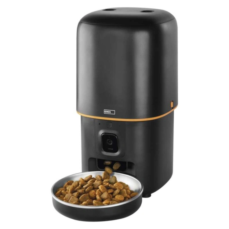 GoSmart Karmidło z kamerą PET CARE, 4 l, czarne, Wi-Fi