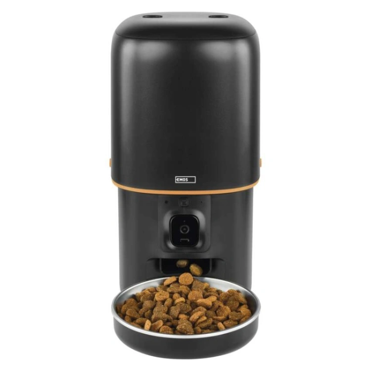 GoSmart Karmidło z kamerą PET CARE, 4 l, czarne, Wi-Fi