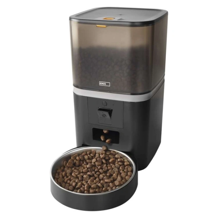 GoSmart Karmidło z kamerą PET CARE, 6 l, czarne, Wi-Fi