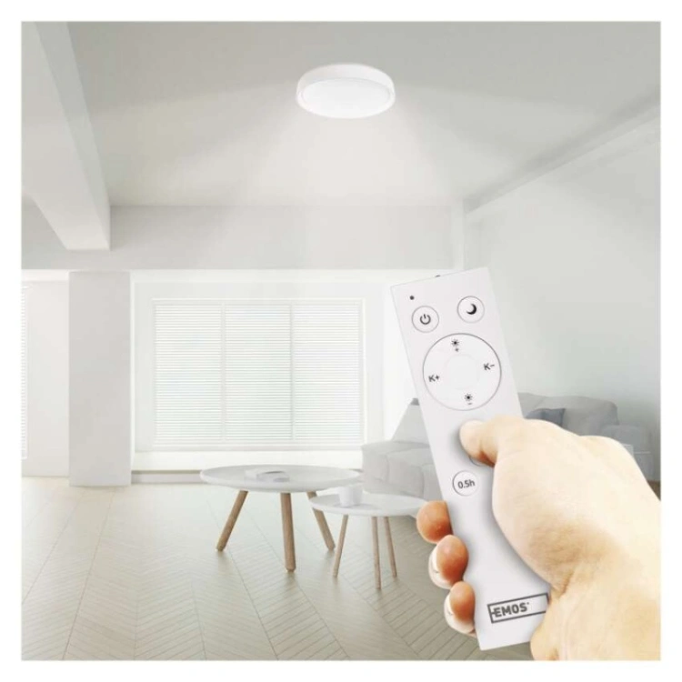 GoSmart Oprawa LED natynkowa, okrągła, 45W, RGB, ściemnialna, WiFi