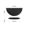 GoSmart Oprawa LED Ambilight, czarna, ciepła –zimna biel/ RGB, WiFi