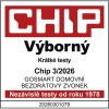 GoSmart Dzwonek bezprzewodowy z WiFi, srebrny