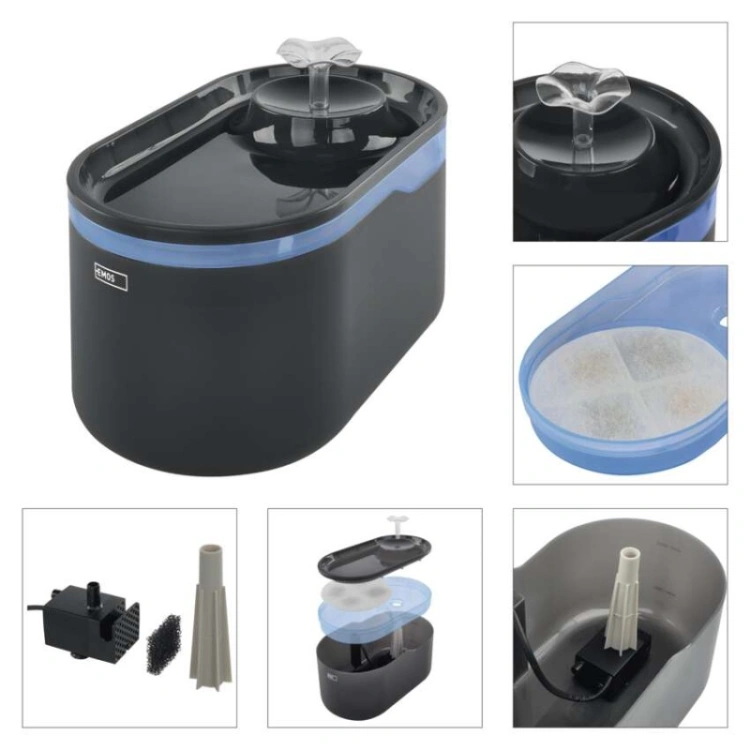 GoSmart Poidło PET CARE, 2,6 l, szary, Wi-Fi