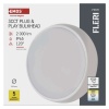 Oprawa LED FLERI, 20W regulowana CCT, IP65