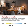 Żarówka LED CLS Mini Globe / E27 / 2,2 W (25 W) / 250 lm / ciepła biel