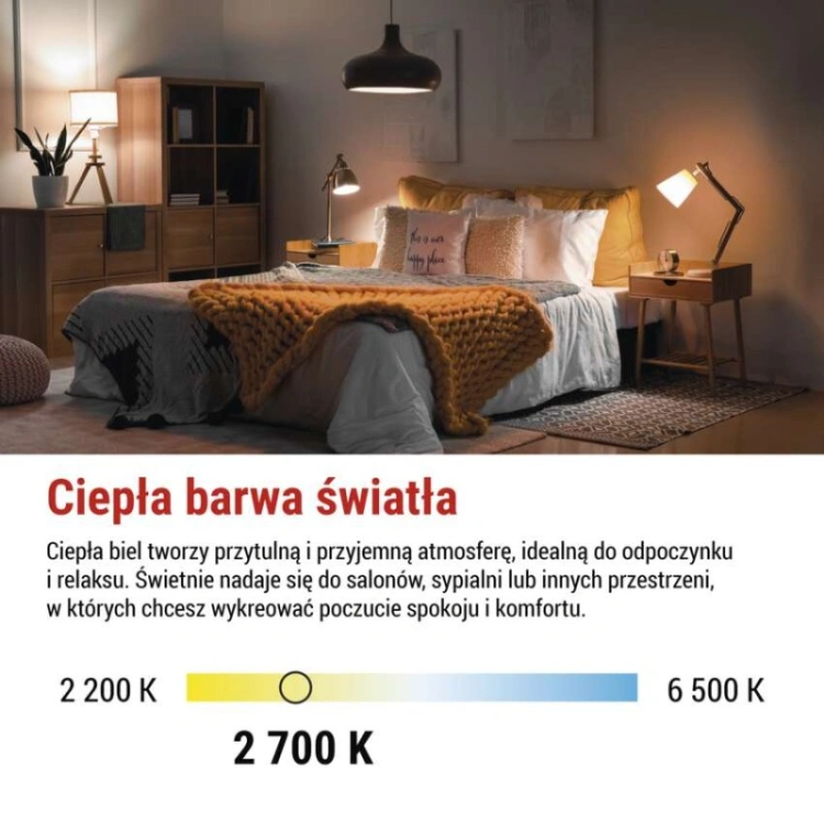 Żarówka LED CLS Mini Globe / E27 / 2,2 W (25 W) / 250 lm / ciepła biel