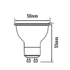 Wymiary żarówki ECO LIGHT GU10 50x55mm