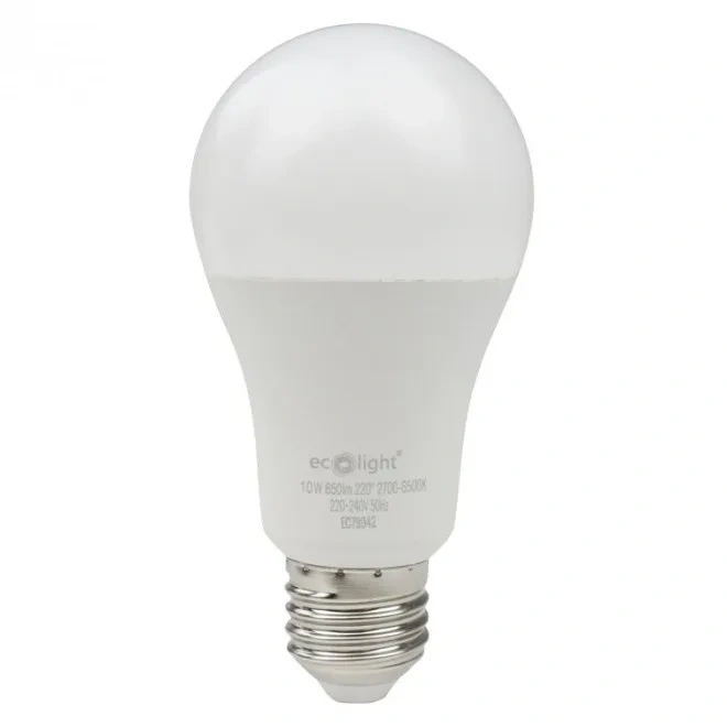 Regulacja światła białego 2700–6500K żarówki ECO LIGHT