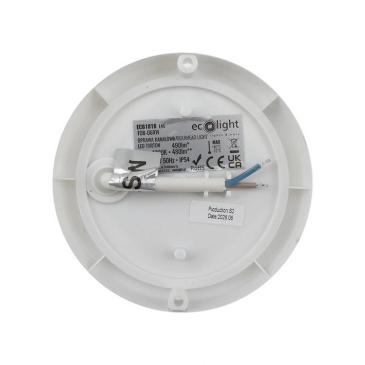 Tylna część oprawy LED Torton TOR-06RW