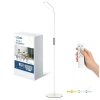 Biała lampa podłogowa LED2B TEILO 10W 3CCT z pilotem