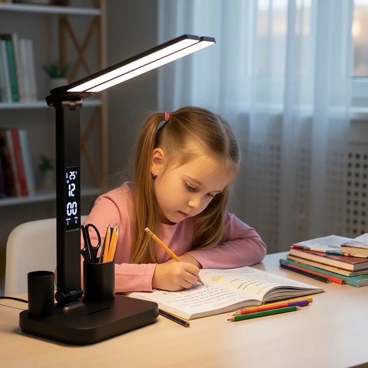 Lampka biurkowa LED NOBLITE P 5W 150lm czarna