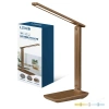 Brązowa lampka biurkowa LED2B NOBLITE N 7W 3CCT