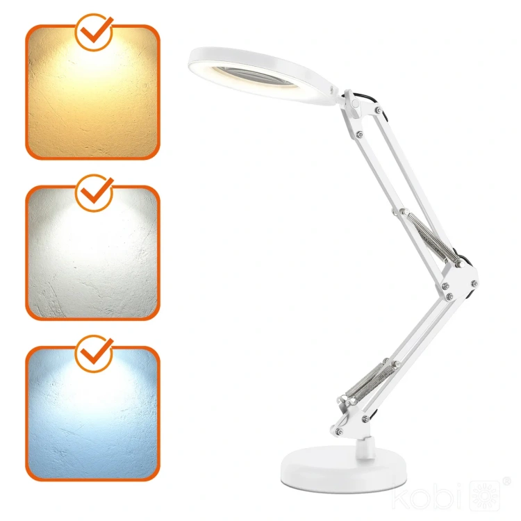 Lampka AURIQ LOUPE barwy 3000K 4000K 6500K