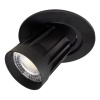 Czarna oprawa kierunkowa LED 2w1 Eco Light 7 W