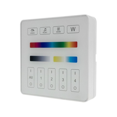 Przedni panel białego pilota LED do sterownika All-in-One