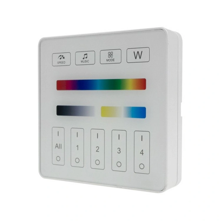 Przedni panel białego pilota LED do sterownika All-in-One