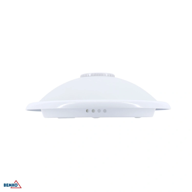 PLAFONIERA TAZAN Z CZUJ. PODCZER. 2X40W E27 IP20 SZKŁO+STAL+PLASTIK