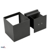OPRAWA ELEWACYJNA VALIT 12W 4000K 1100LM IP65 100X100X100 KWADRATOWA GRAFIT