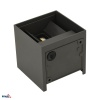 OPRAWA ELEWACYJNA VALIT 12W 4000K 1100LM IP65 100X100X100 KWADRATOWA GRAFIT
