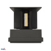 OPRAWA ELEWACYJNA VALIT 12W 4000K 1100LM IP65 100X100X100 KWADRATOWA GRAFIT