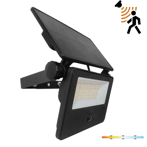 Naświetlacz solarny LED NCS G2 20W 1600lm 3CCT IP54 Kobi