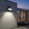 Naświetlacz solarny NCS G2 20W zamontowany na ścianie