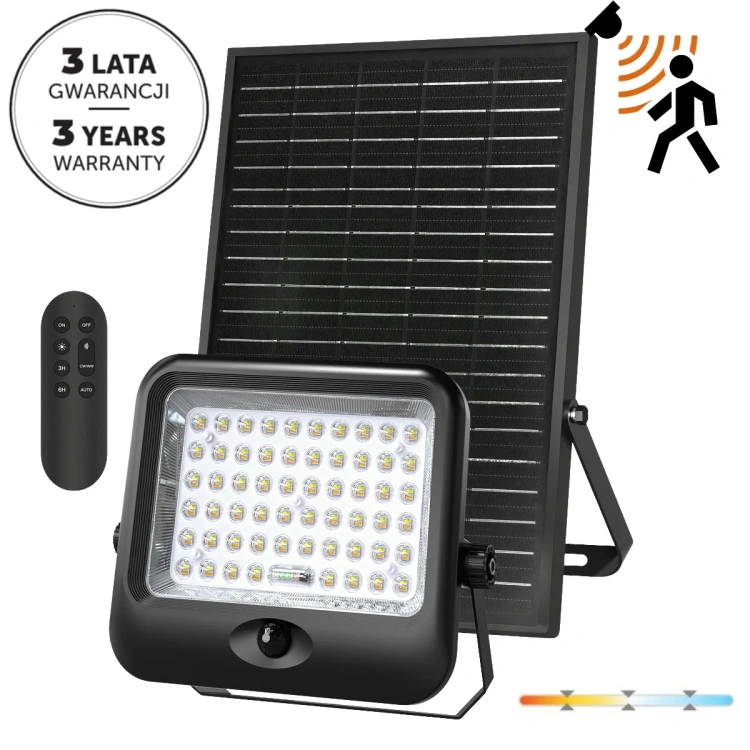 Naświetlacz solarny LED MHCS G2 35W 4600lm 3CCT IP65 Kobi Premium