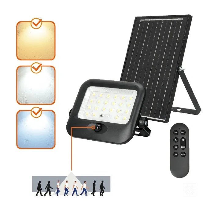 Czujnik ruchu PIR naświetlacza solarnego MHCS G2 20W