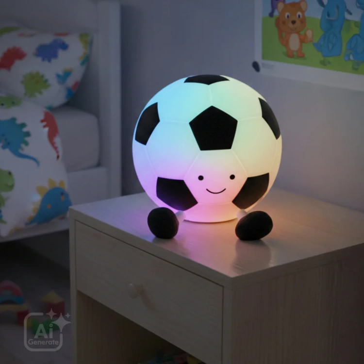 Lampka nocna DREAM BALL 1 kolorowe podświetlenie RGB