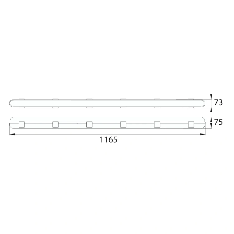 Oprawa hermetyczna LED 120 cm ALWIR 3 IP66