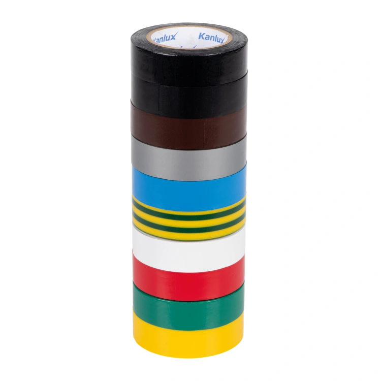 Samoprzylepna taśma izolacyjna IT-2/10/16MM-MIX 10m PVC 10 sztuk mix kolorów